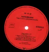 LP - Thilo Von Westernhagen - Pleasureland