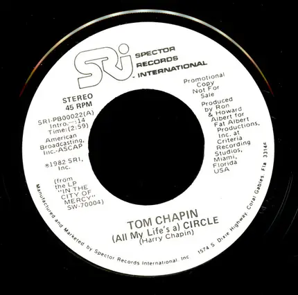 Tom Chapin - (All My Life's A) Circle