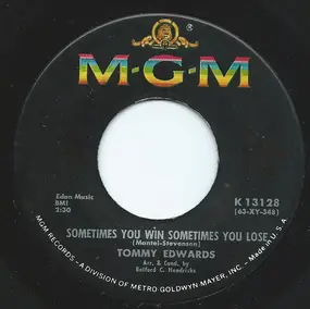 tommy edwards - Sometimes You Win Sometimes You Lose/May I
