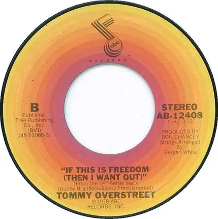 Tommy Overstreet - Fadin' In, Fadin' Out