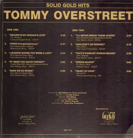 Tommy Overstreet - Solid Gold Hits