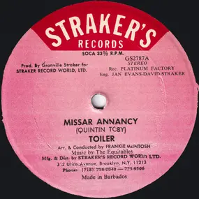 Toiler - Missar Annancy