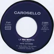 7inch Vinyl Single - Toto Cutugno - La Mia Musica