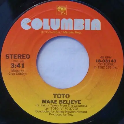 Toto - Make Believe