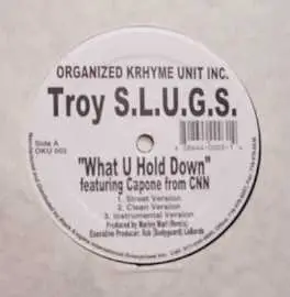 Troy S.L.U.G.S. - What U Hold Down / Gotta Shine / Cold Streets