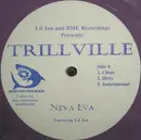 12'' - Trillville - Neva Eva - Blue/Grey Splattered Vinyl