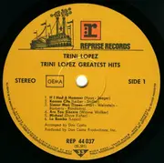 LP - Trini Lopez - Greatest Hits!