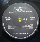 12'' - U.N. Choice - The Rule (#1 Part)