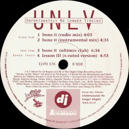 Unlv - Bone It