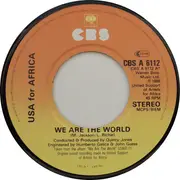 7inch Vinyl Single - USA For Africa - We Are The World