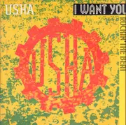 12inch Vinyl Single - Usha - I Want You / Rockin' The Beat