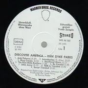 LP - Van Dyke Parks - Discover America - Trade Sample + Insert