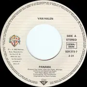 7inch Vinyl Single - Van Halen - Panama