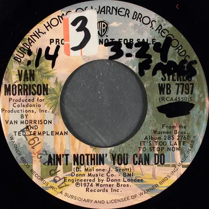 Van Morrison - Ain't Nothin' You Can Do