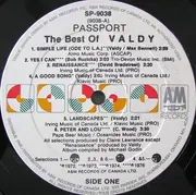 LP - Valdy - Passport - The Best Of Valdy