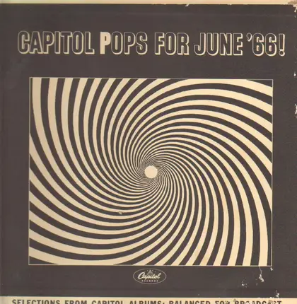 Ray Anthony, The Lettermen, The Nat King Cole Trio a.o. - Capitol Pops For June '66!