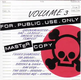 Groove Minister - For Public Use Only Volume 3