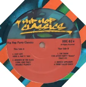 Various Artists - HIP HOP PARTY CLASSICS