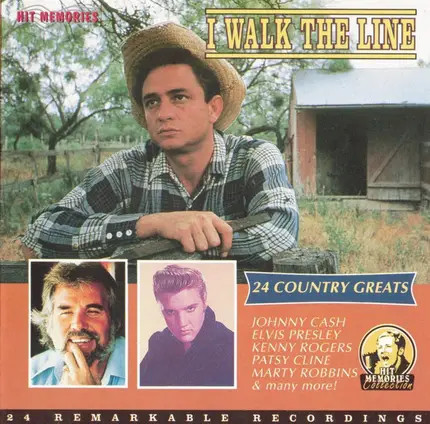 Elvis Presley, The Kingston Trio, Sonny James, u.a - I Walk the Line / 24 Country Greats