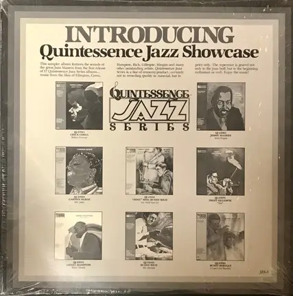 Count Basie, Duke Ellington, Fats Waller a.o. - Introducing Quintessence Jazz Showcase