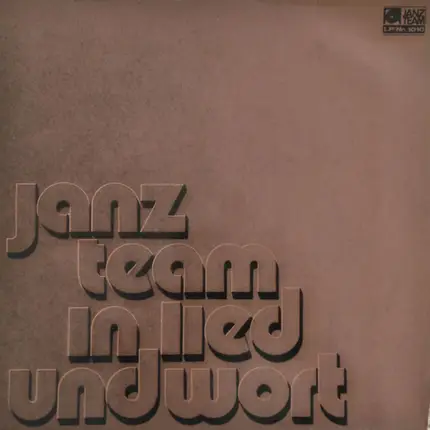 Various - Janz Team In Lied Und Wort