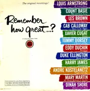 Louis Armstrong, Dinah Shore,.. - Remember How Great...?