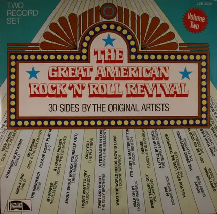 The Isley Brothers / Dionne Warwick a.o. - The Great American Rock 'N' Roll Revival Volume Two (30 Sides By The Original Artists)