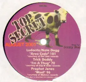 Various Artists - Top Secret August 2001