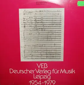 Siegfried Matthus - VEB Deutscher Verlag Für Musik 1954-1979