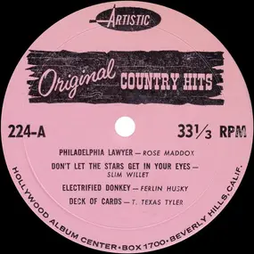 Various Artists - Original Country Hits