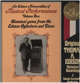Various Artists - An Edison Memorabilia Of Musical Performances