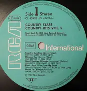 LP - Country Sampler - Country Stars - Country Hits Vol. 5