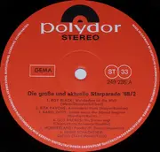 LP - Roy Black, Rita Pavone, a.o. - Die Grosse & Aktuelle Starparade '68/2