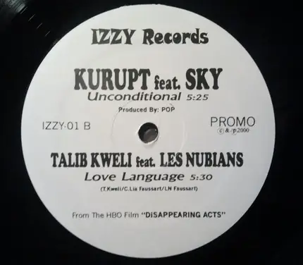 Kurupt, Talib Kweli a.o. - Disappearing Acts (Music From The HBO Film)