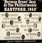 LP - The Oscar Peterson Quartet a.o. - Jazz At The Philharmonic Hartford, 1953