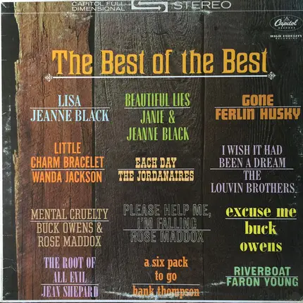 Wanda Jackson / Rose Maddox a.o. - The Best Of The Best