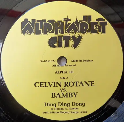 Celvin Rotane vs. Bamby / Mel O'Ween vs. Andreas Dorau - Ding Ding Dong / Die Sonne Scheint