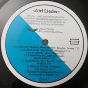 LP - Nöggi, Ruedi Walter, Trio Eugster a.o. - Züri Lieder