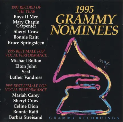 Boyz II Men, Bruce Springsteen, Celine Dion a.o. - 1995 Grammy Nominees