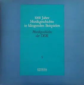 Hanns Eisler - 1000 Jahre Musikgeschichte In Klingenden Beispielen - Musikgeschichte Der Deutschen Demokratischen
