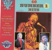 Duane Eddy, Pat Boone, Nat King Cole u.a. - 40 Number 1 Hits