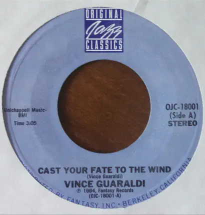 Vince Guaraldi - Cast Your Fate To The Wind / Mr. Lucky