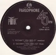 12inch Vinyl Single - Vicious Pink - Cccan't You See...(Version)