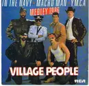 7inch Vinyl Single - Village People - In The Navy · Macho Man · Y.M.C.A. - Medley 1986