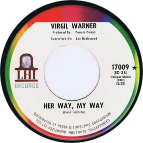 Virgil Warner - Her Way, My Way