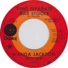 Wanda Jackson - Two Separate Bar Stools