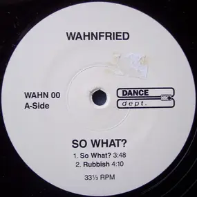 Wahnfried - So What?