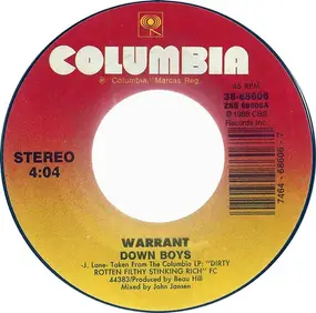 Warrant - Down Boys