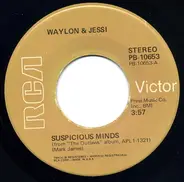 Waylon Jennings & Jessi Colter - Suspicious Minds