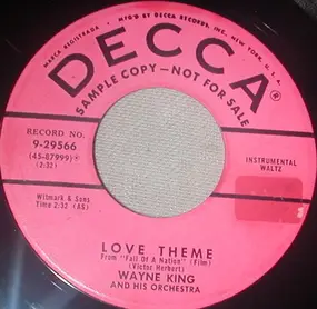 Wayne King - Love Theme